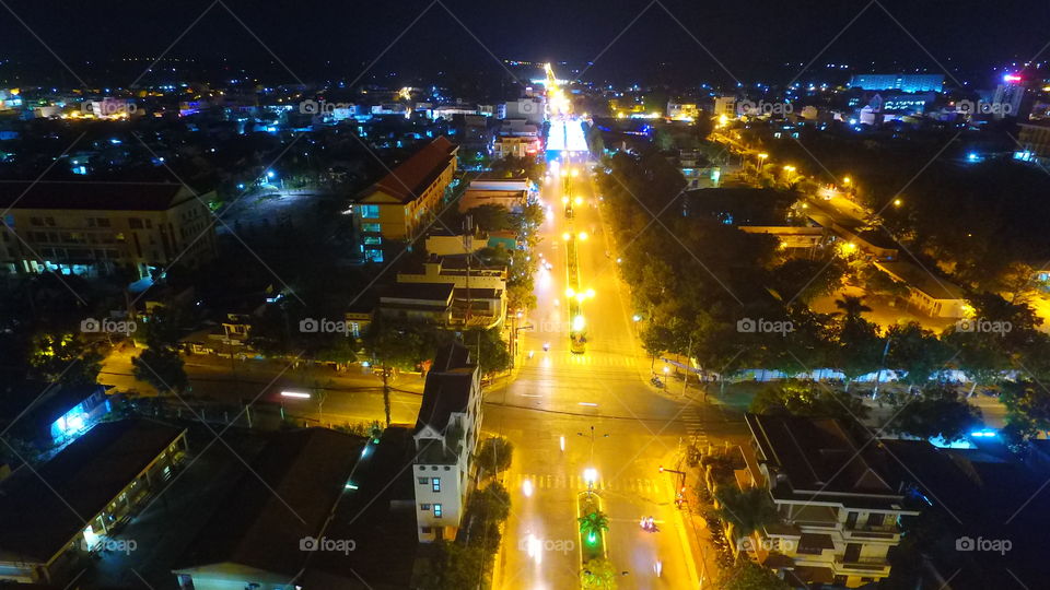 Evening, Traffic, City, Light, Travel