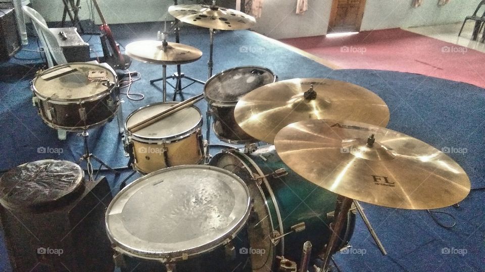 the drum!