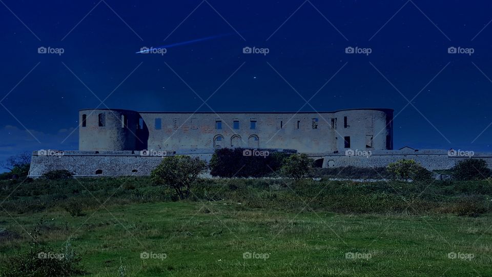 Meteor at Borgholm Castle Ruin