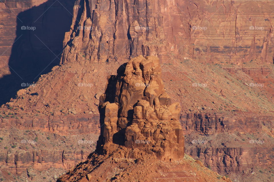 red pinnacles