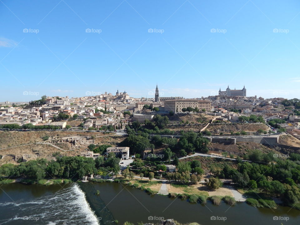 Toledo, Spain in the summer of 2015 