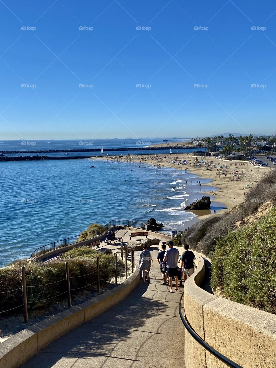 Inspiration Point looking over Corona del Mar State Beach