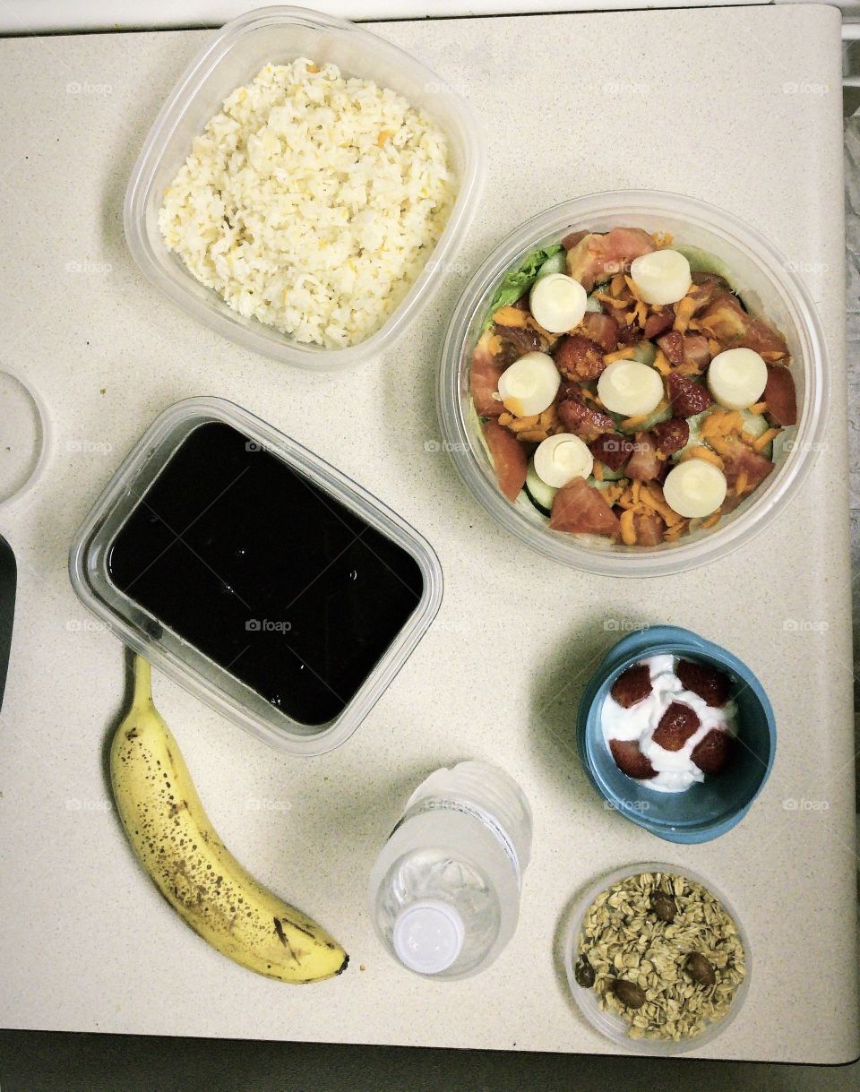 Meal prep of the day. Boost your energy and enjoy it all!