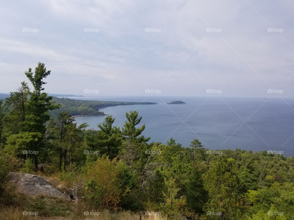 View off of Sugarloaf Mountain