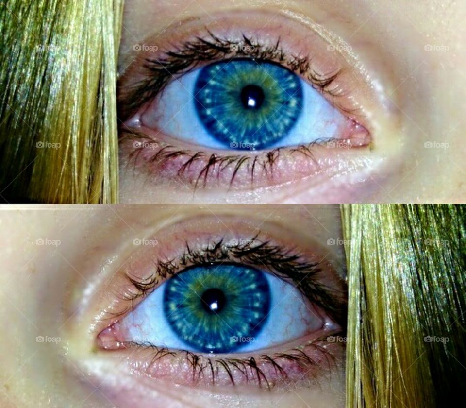 Blue-Green Eyes