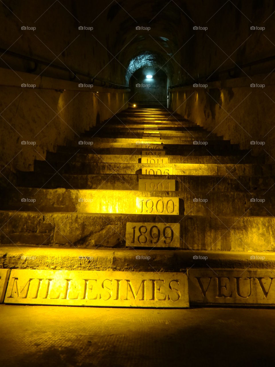 Vintages. Touring champagne caves in Reims
