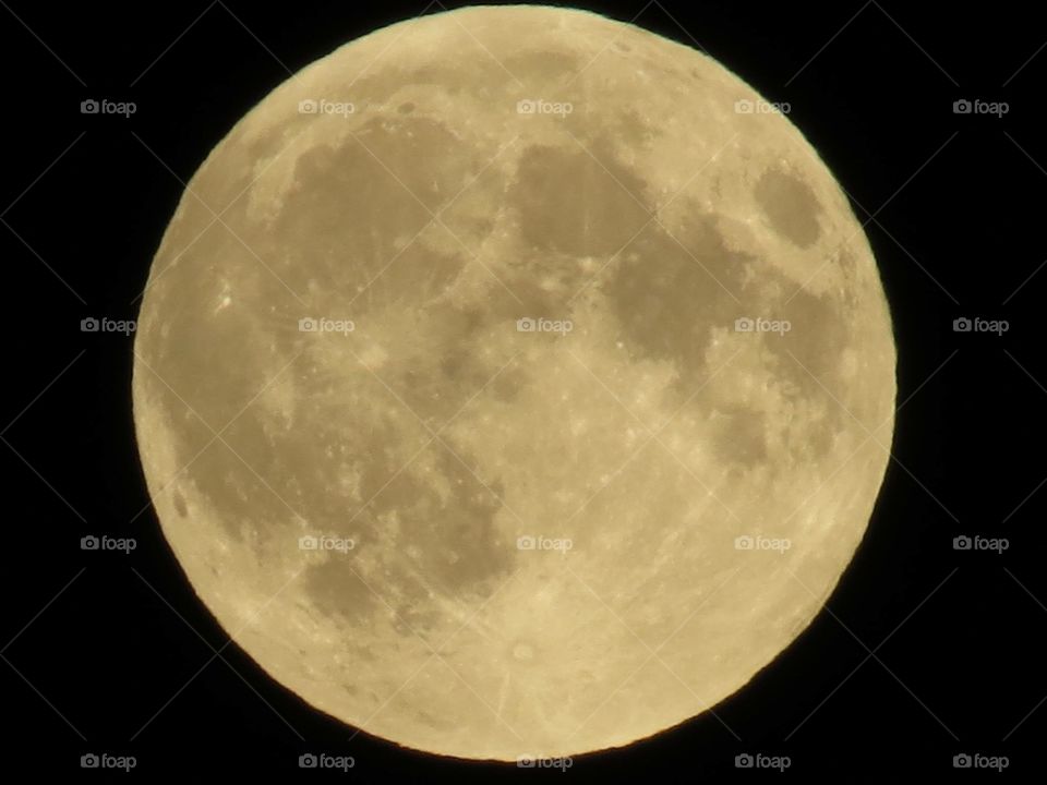 Plaine Lune  nuit 