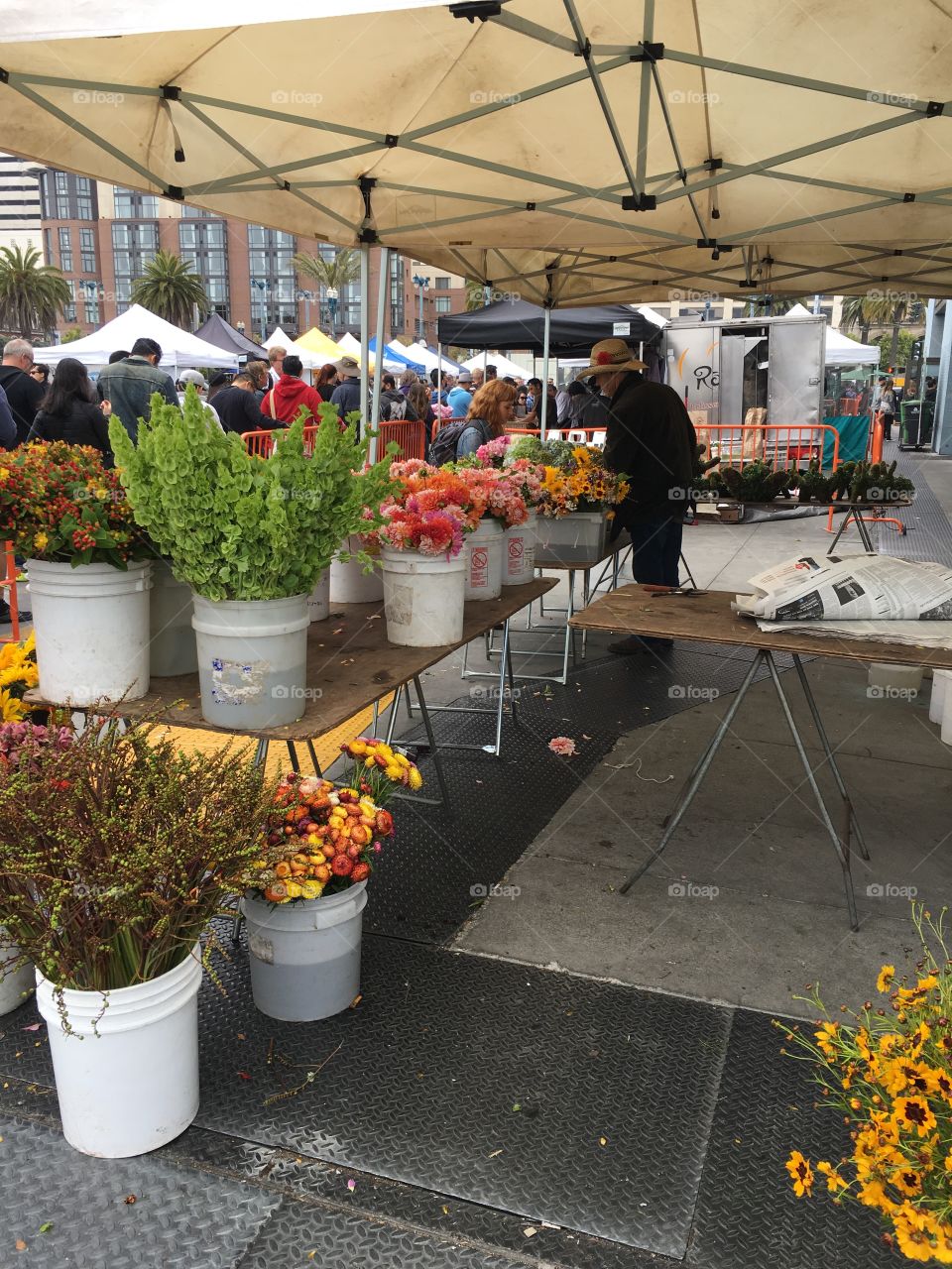 Flower market