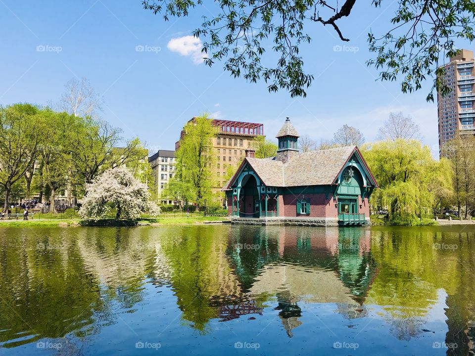 Harlem Meer Central Park 