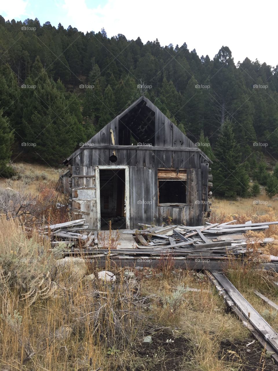 No Person, Abandoned, House, Wood, Rustic