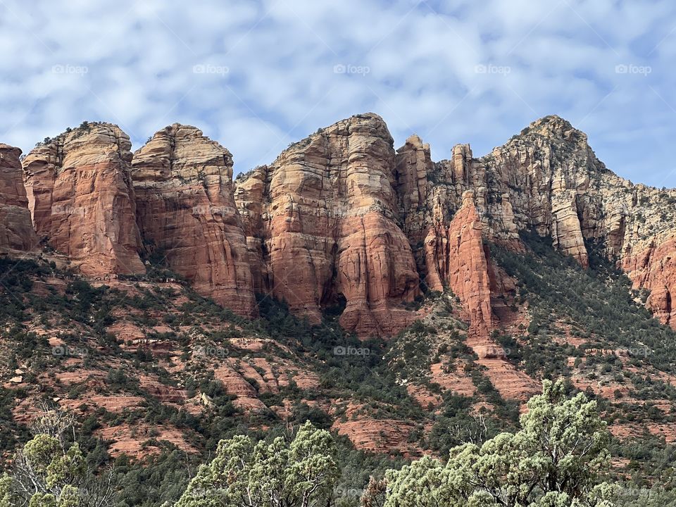 Glorious colors of the Red Rocks in Sedona AZ