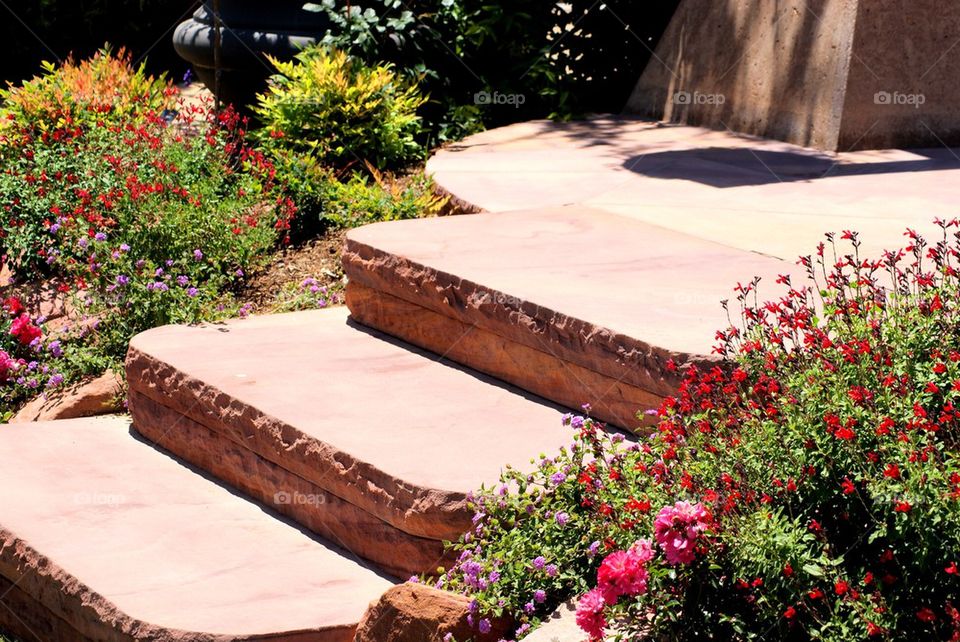 Garden steps