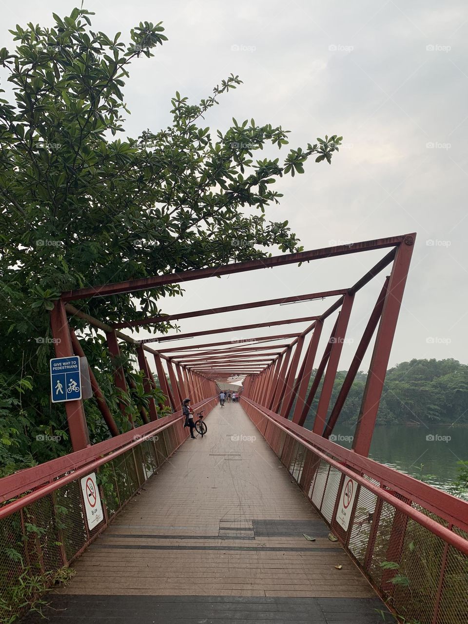 Red bridge Singapore