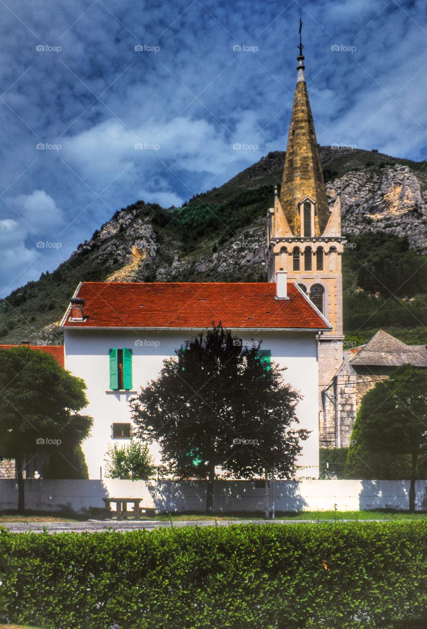 Church French alpes 