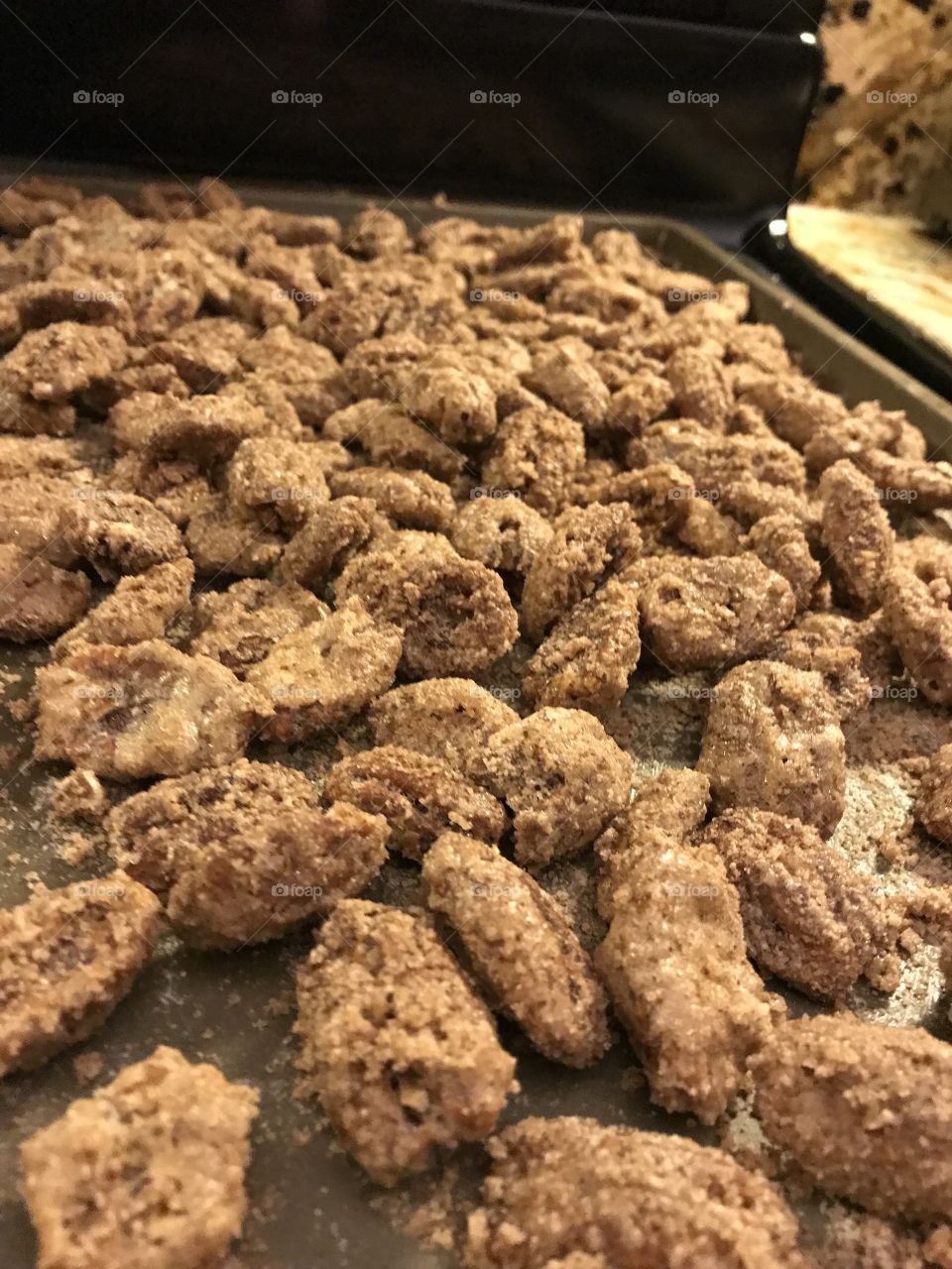 Candied pecans