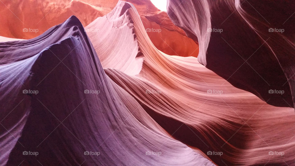 Lower Antelope Canyon in Page, AZ