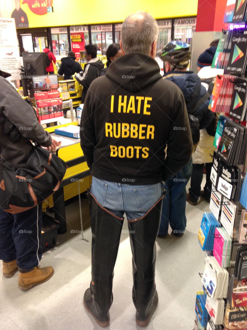I hate rubber boots

By Kapturer 