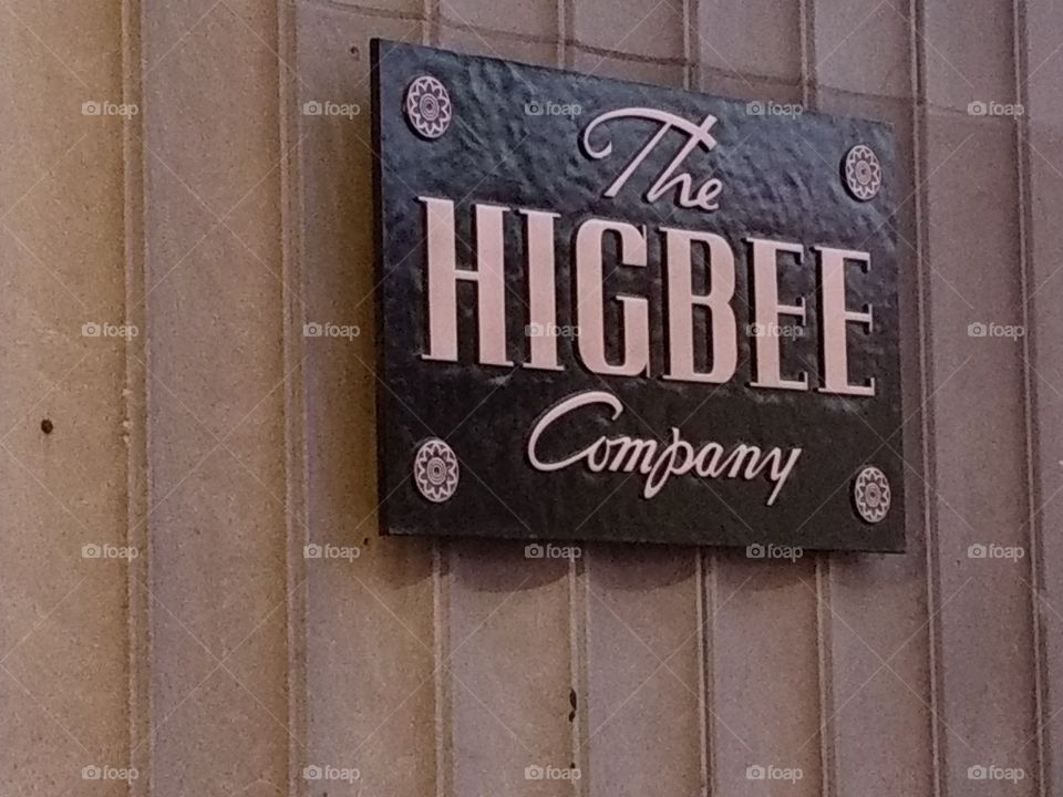 Higbee's department store sign in Cleveland OH where A Christmas Story department store scenes were filmed. This is now a casino.