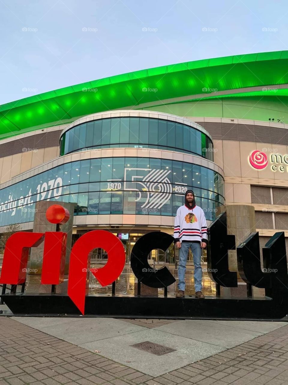 in Portland with my Brother