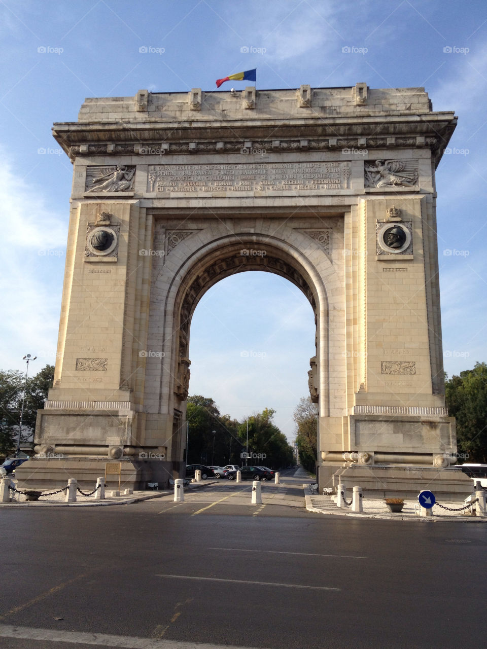 romania arcdetriomphe bucurest bukarest by twister