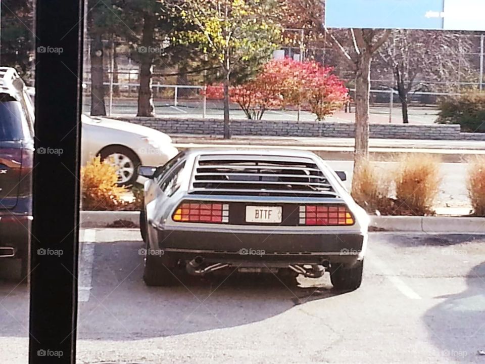 Delorean Spotted