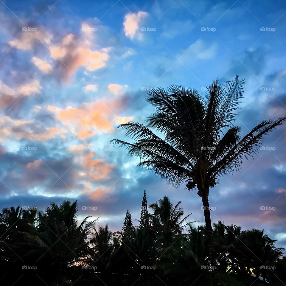 Sunset on the Big Island