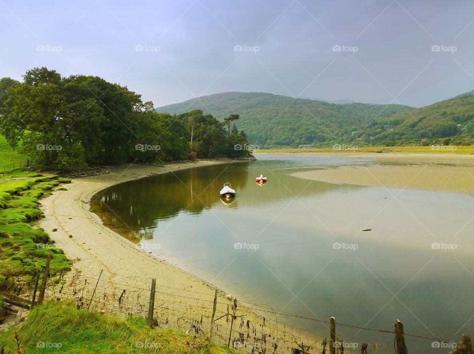 Trail. Mawddach trail Wales