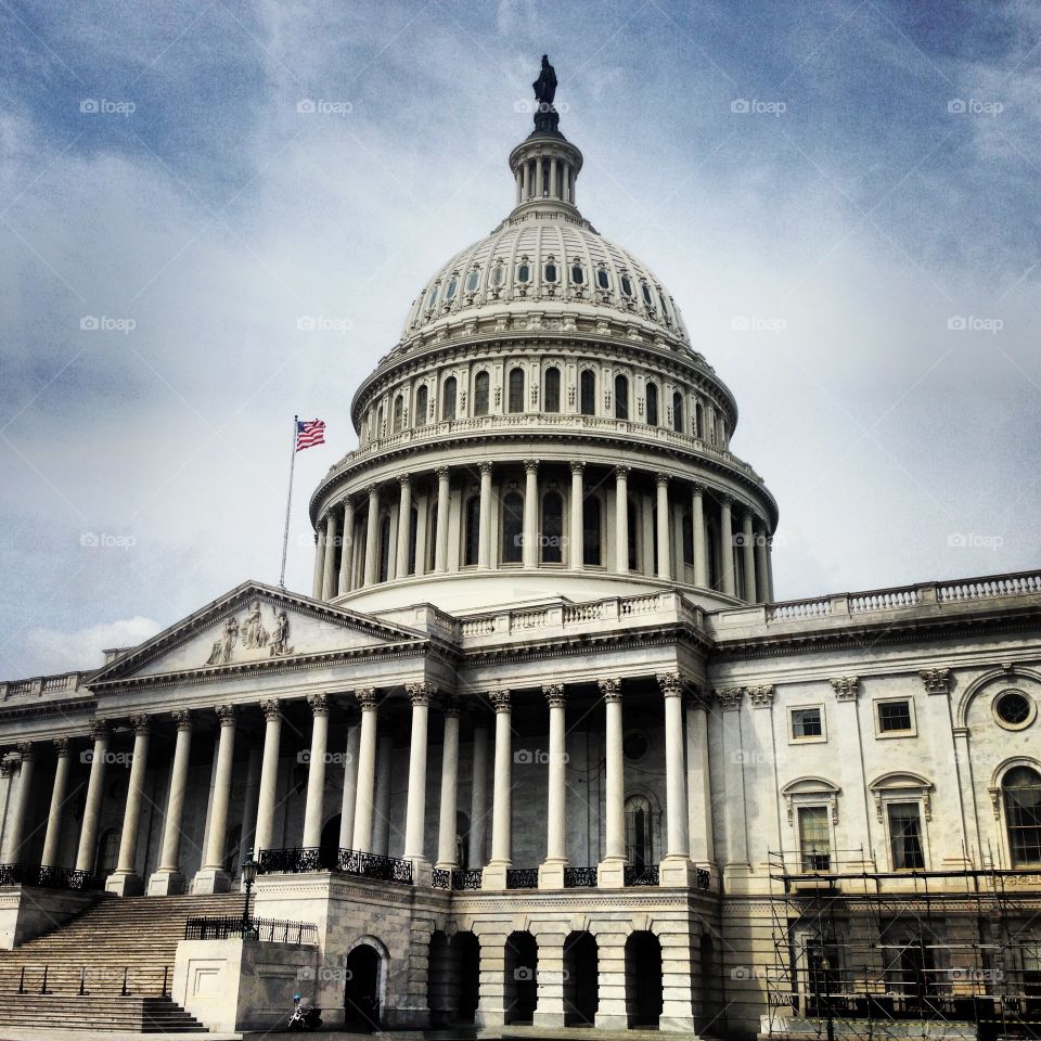 Capital Building. Washington DC