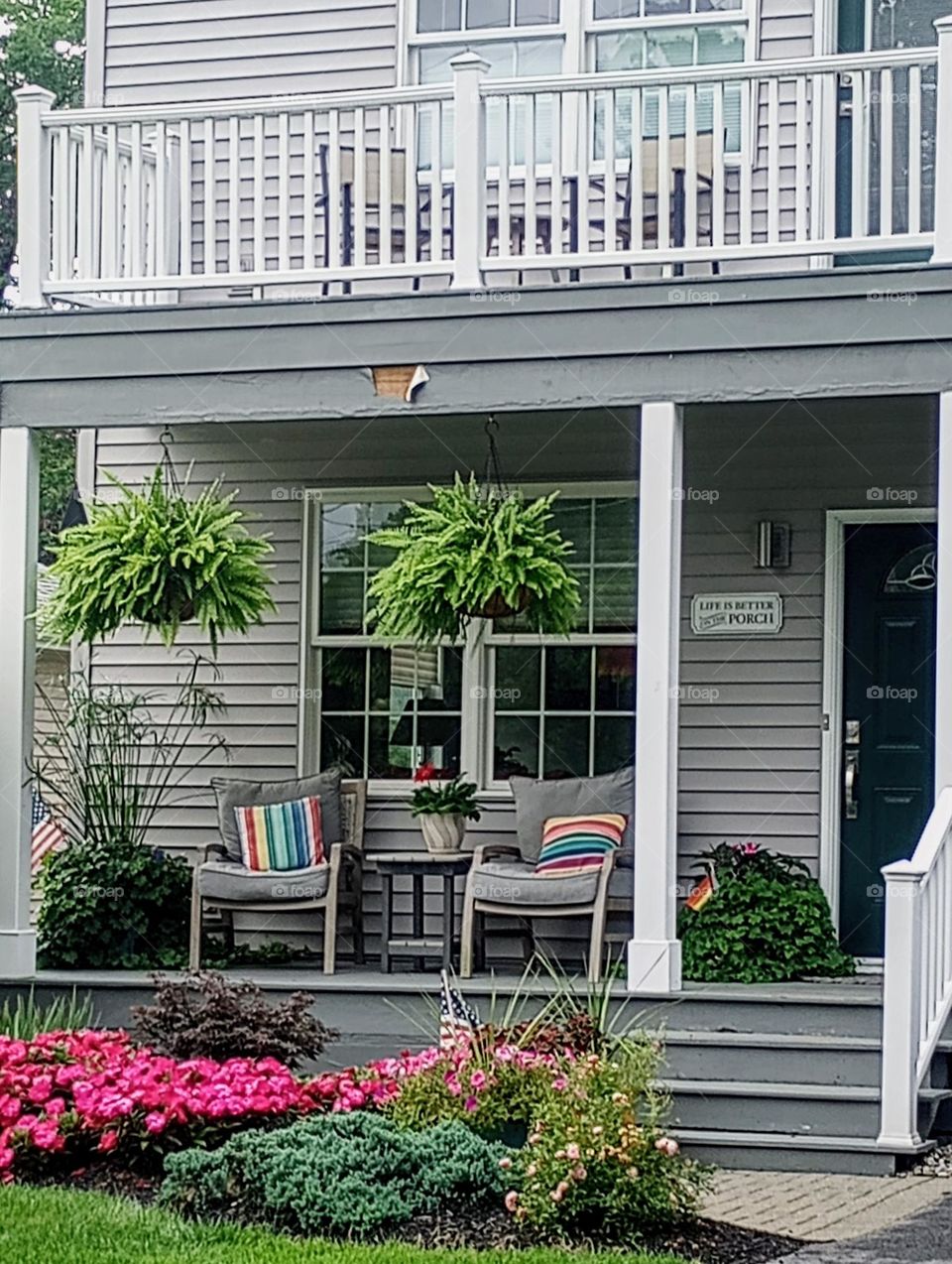 Iconic Suburban Porch