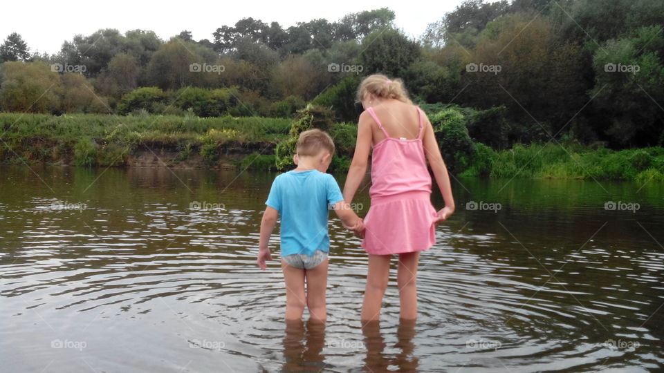 Child, Water, Fun, Nature, Summer