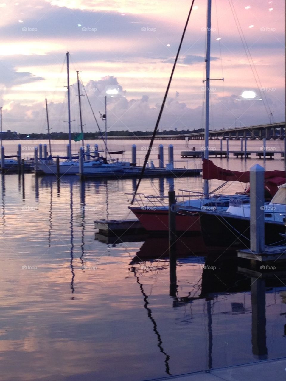 Boats docked at Fort Myers