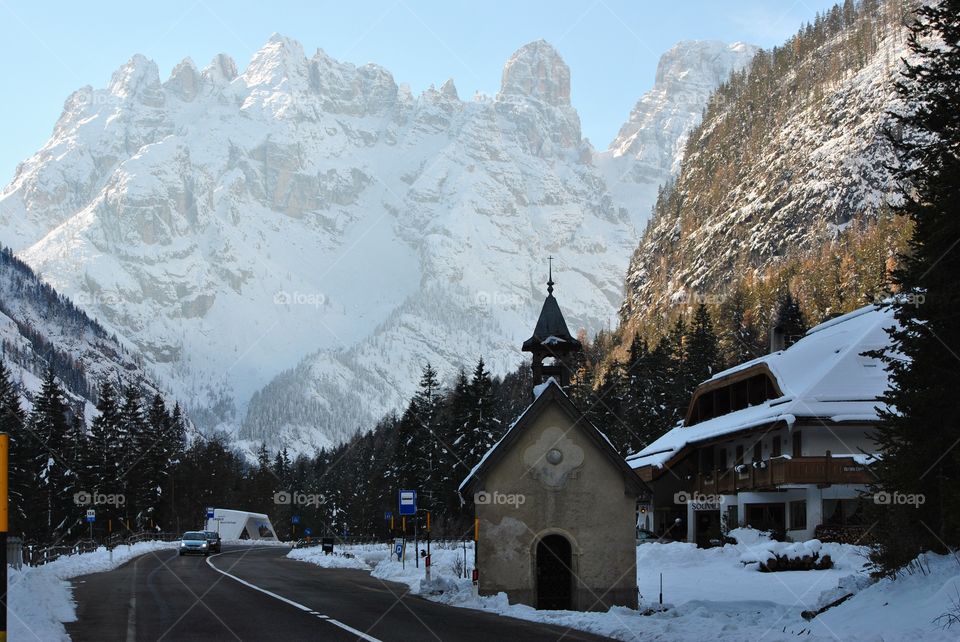 winter panorama