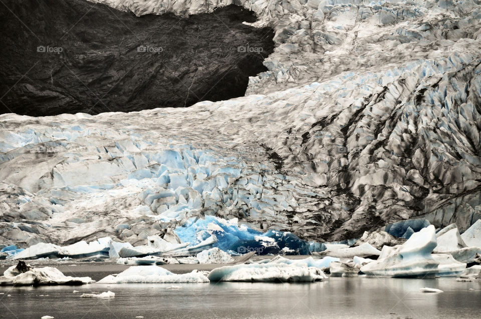 snow mountain ice hill by refocusphoto