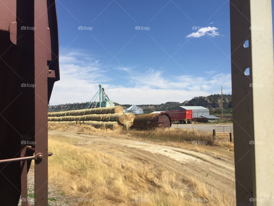 Landscape, Sky, Road, No Person, Farm