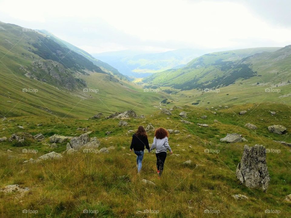 hike together, Transfagarasan, Romania