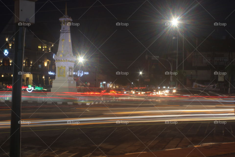 Jogja monument is again the center of the photo