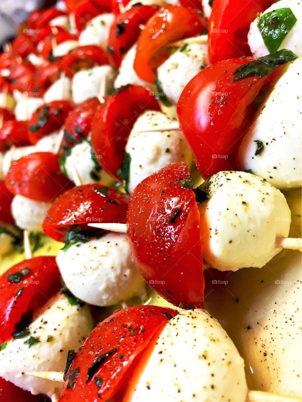 Tomate and mozzarella 