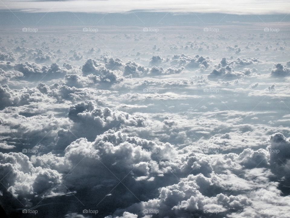 Above it all, clouds Talking