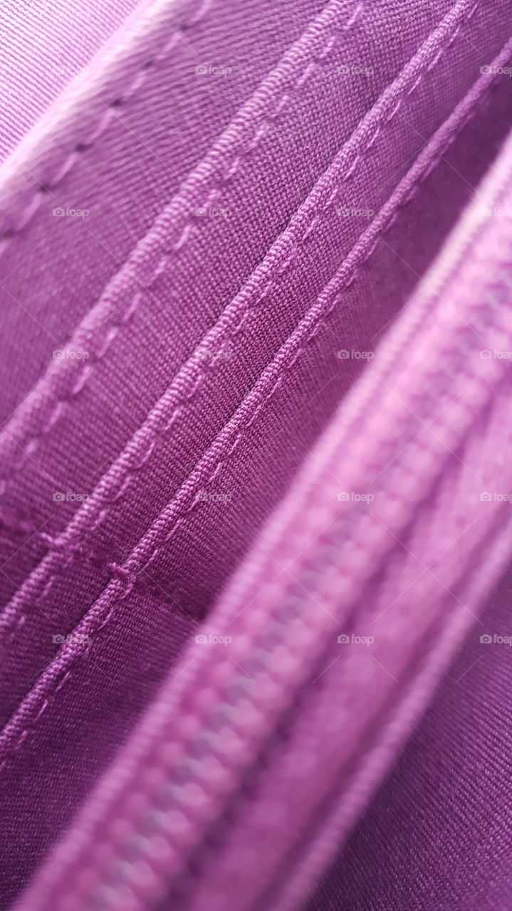 Detailed view of a wallet interior