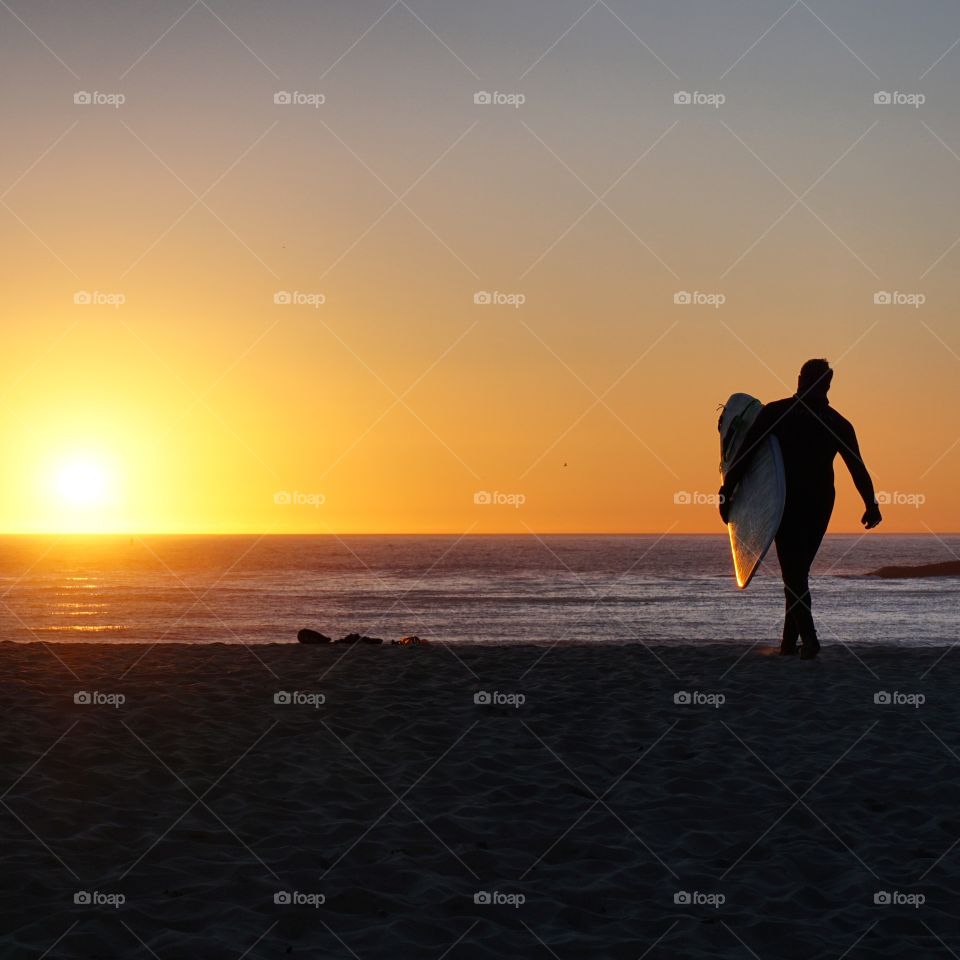 Sunset Surfer