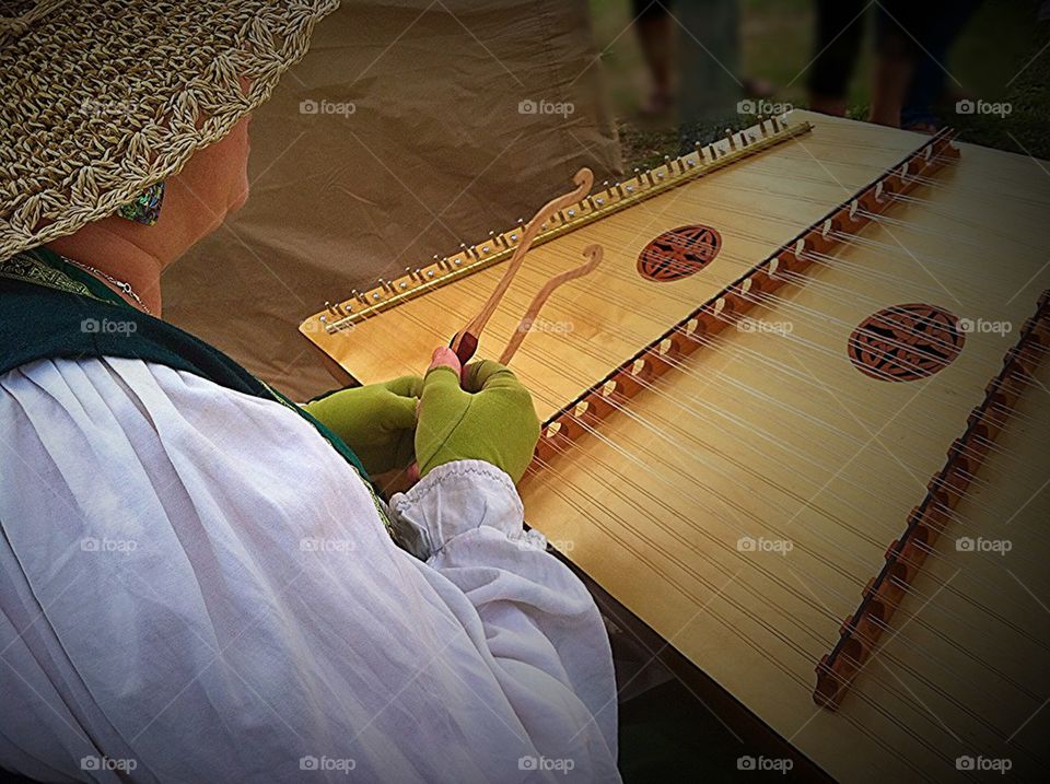 Hammered Dulcimer at the Medieval Faire