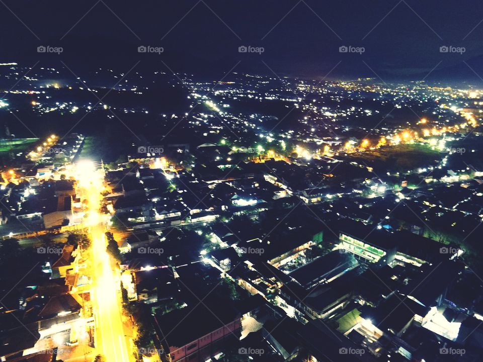 Malang, taken from the air