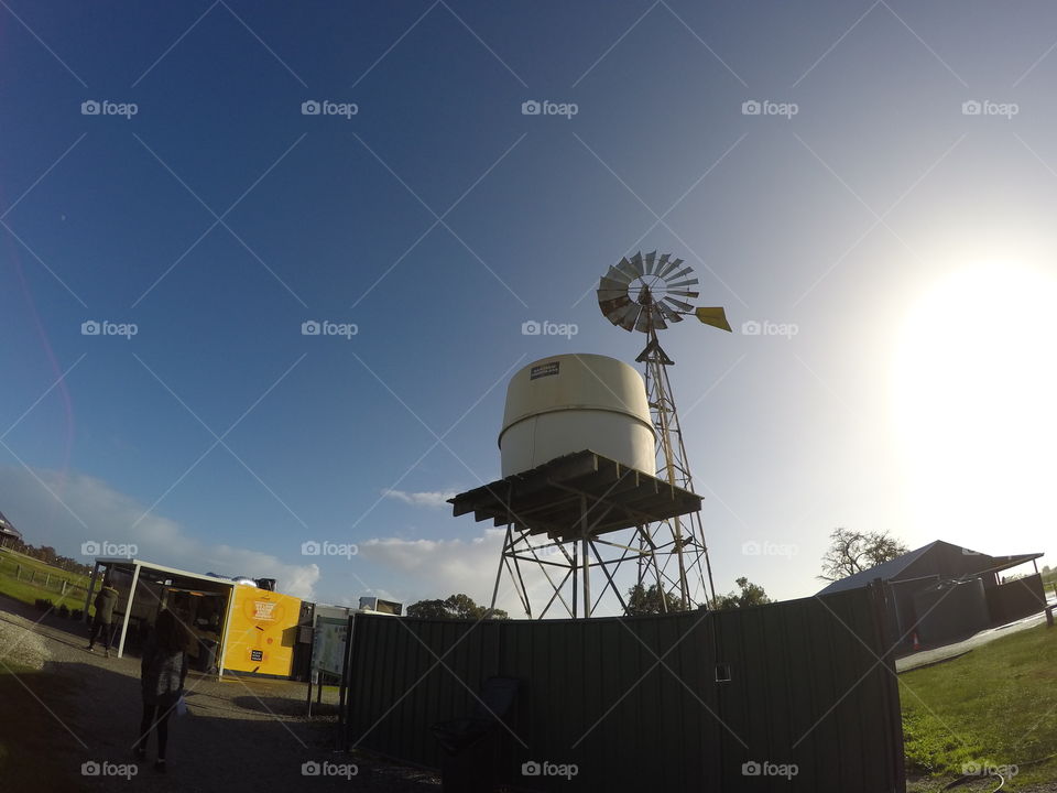Windmill take at Midway Perth, Australia