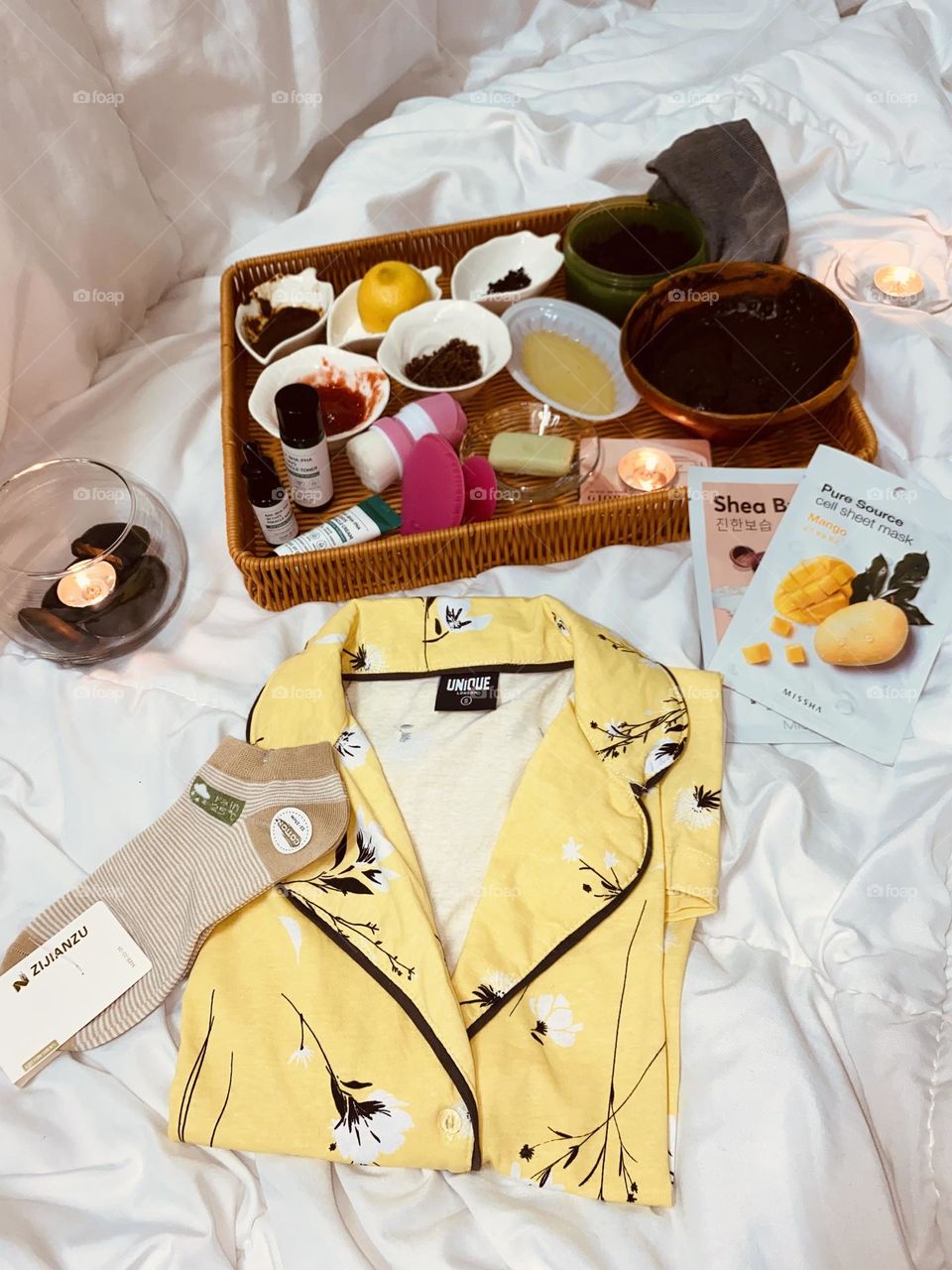 Fantastic view for skin care in home 