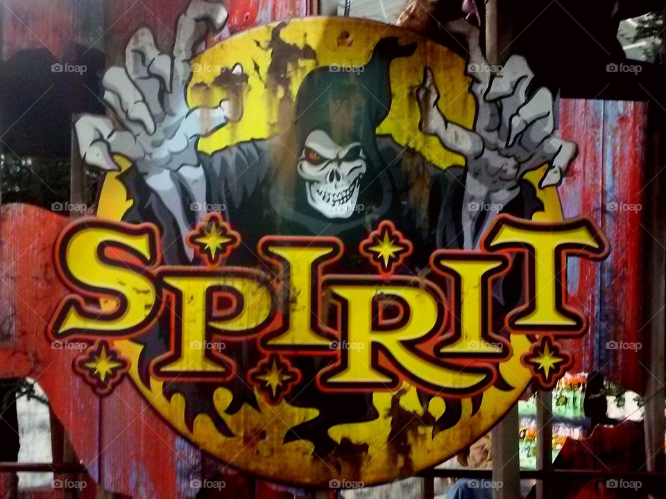 Spirit Halloween Store Sign