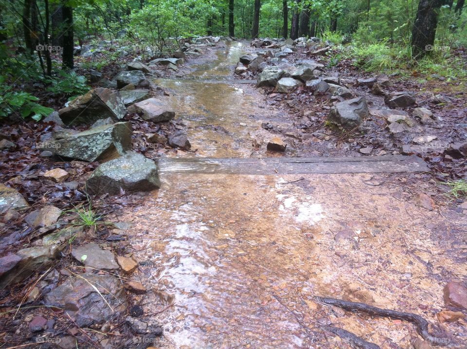 Splish - Splash camping. 