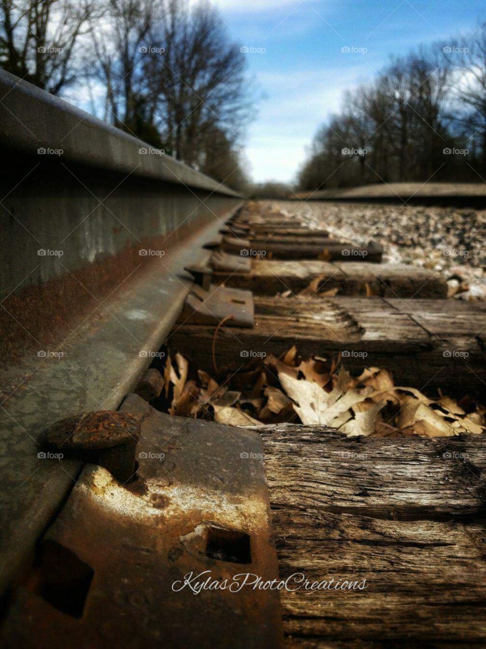 Railway heading to the City 