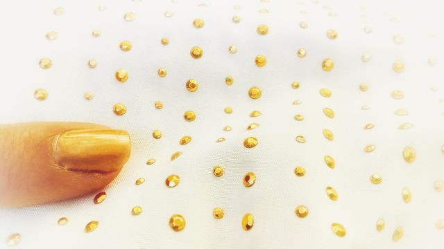 Gold embellishments