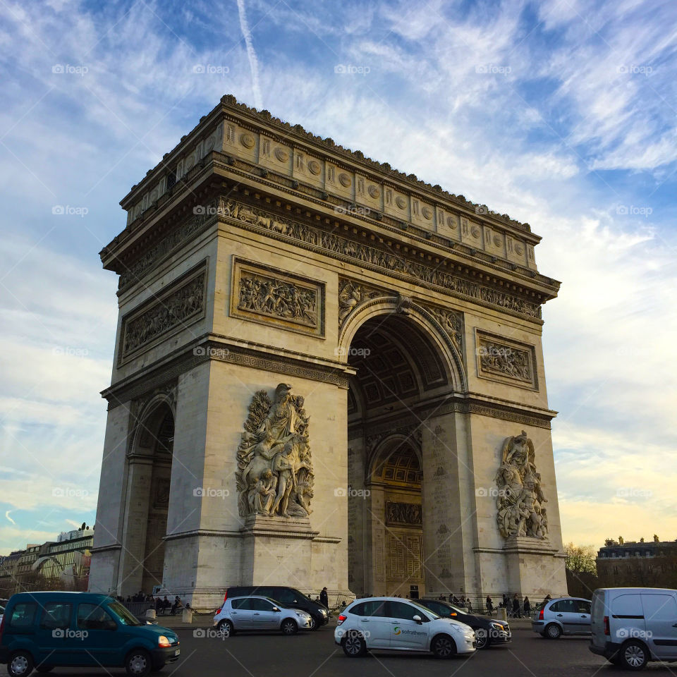 Arch of triumph,Paris,France