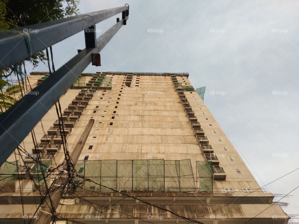 a building under construction